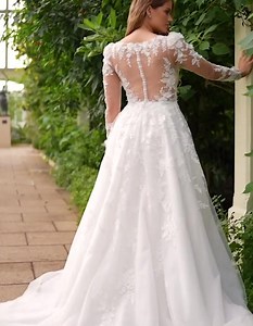 27 reactions · 5 comments | Viva Bride SAMSON A-line wedding dress, featuring long sleeves, 3D floral lace and sparkling crystals ✨ www.wed2b.com/samson | wed2b | Facebook