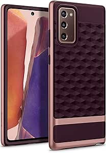 Caseology Parallax for Samsung Galaxy Note 20 Case (2020) 5G - Burgundy