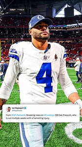 5.9K views · 18 reactions | Dak Prescott to reportedly miss multiple weeks with hamstring injury | TSN | Facebook