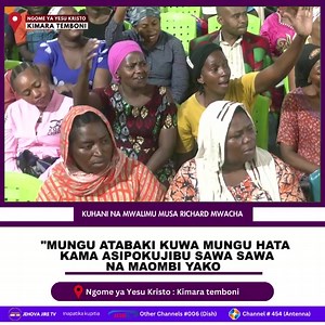 9.1K views · 632 reactions | MUNGU ATABAKI KUWA MUNGU HATA KAMA ASIPOKUJIBU SAWA SAWA NA MAOMBI YAKO | Kuhani Musa | Facebook