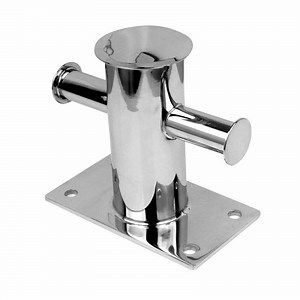 [Hot Item] 316 Stainless Steel Single Cross Bollard Mooring Bitt Cleat Deck Hardware for Boat