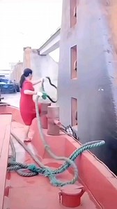 1.1K views · 232 reactions | #deckhand #tug #barge #woman #makingup #tuglife | Safety at Sea | Facebook