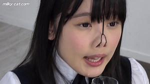 MILKY CAT - Glassed Cumswallow of School Girl Slut