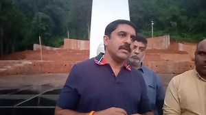 Goa Forward Party Chief Vijai Sardesai visits Patradevi | Goa Forward Party