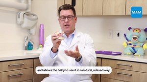 MAM Perfect Baby Pacifier, Patented Nipple, Developed with Pediatric Dentists & Orthodontists, 2 Pack, 6+ Months, Girl