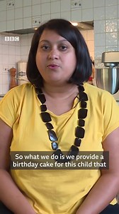 A cake is being made for a baby girl whose family is struggling. 🎂 Shout out to all the volunteer schemes like this that bring joy. 🙌 | CBeebies Parenting