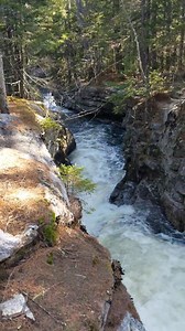 This is another Silver Cascade in Maine, From May 2021 #thenaturenomad #waterfall #maine #silvercascade | The Nature Nomad