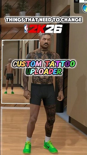 Things to add to NBA 2K26 ➡️ Custom Tattoo Uploader #nba2k25 #2k25 #2kcommunity #2k #2k26