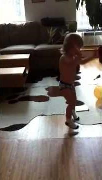 Hilarious Toddler Underwear Dance