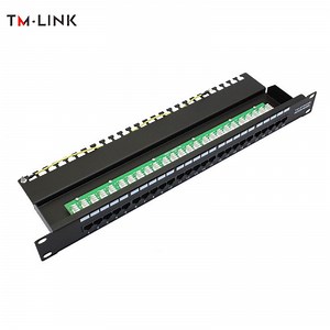 [Hot Item] 1u 19-Inch Cat. 3 25-Port Telephone Patch Panel