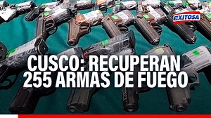 🔴🔵#ExitosaPerú | Jefatura Zonal Sucamec y VII Macro Región Policial en labores conjunta recuperaron 255 armas de fuego de diferente tipos. 📻 95.5 FM 📡 6.1 señal digital abierta 📺 Movistar: 34 SD - 734 HD 🌐 http://exitosanoticias.pe | Exitosa Noticias