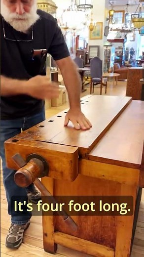 Beautiful Solid Vintage Workbench (Maple)