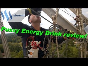 Water Tower rigging, sandblasting & painting - Pussy Natural Energy Drink - Luke - Steemit.com 2017