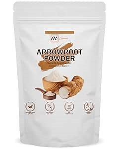 mGanna 100% Natural Arrowroot Powder 454 g / 1 lbs for Baking and Food Recipes (Maranta arundinacea)