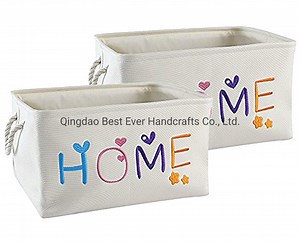 [Hot Item] Large Fabric Foldable Linen Storage Bins