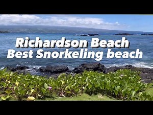 Richardson Ocean Park Beach Hilo Hawaii Big Island USA 2024