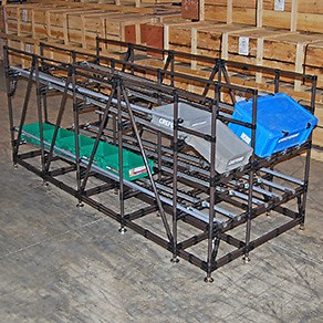 [Hot Item] Lean Pipe Joint System for Custom Built Storage Rack Pipe Rack industrial Cart Transfer Tollery Cart