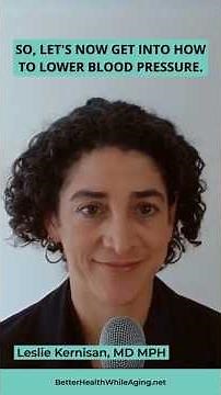 Geriatricians 7 Steps To Lowering Blood Pressure