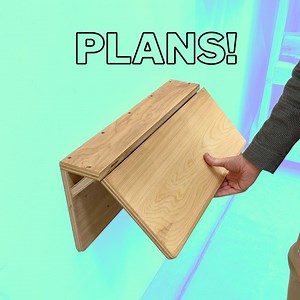 Compact Folding Desk Plans - Imperial AND Metric - Etsy Canada