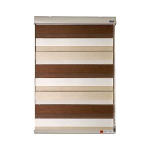 [Hot Item] Semi Blackout / 100% Blackout Roller Blind Automatic /Manual Zebra Shades