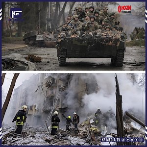 Ruushka oo duqaymo kale ka gaystay dalka Ukraine. | KF Media TV