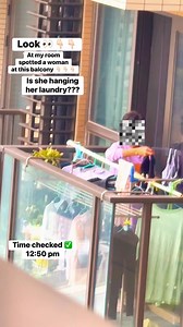 101K views · 65 reactions | #HighRiseLiving #highriseview #woman #balcony #highrisebuilding #hanging #spotted #reelsviral #fbreelsfypシ゚ #highlights2025 #fypシ゚viralシfypシ゚ #fypシ゚viralシ | Nena Copreros | Facebook