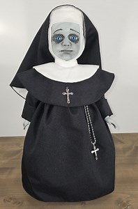 Creepy Upcycled Porcelain Doll Spooky Horror Scary Halloween Nun Collectible Gift - Etsy