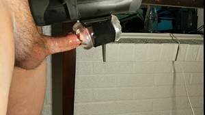 Fleshlight Launch under table handy