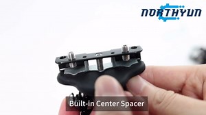LED Light Bar Mounting Brackets, Universal Iron No-Drill Adjustable Ditch Light Mounts for SUV Truck Off Road Pod Light Clamp, 2PCS