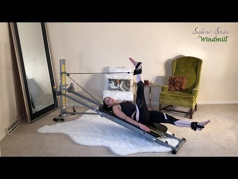 Pilates Exercises Using the Total Gym Leg Pulley Attachment