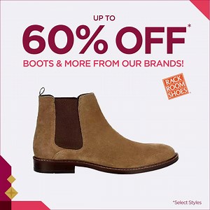 Gift something stylish – save up to 60% OFF boots & more from our brands!  cur.lt/narouofab | Rack Room Shoes | Facebook