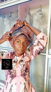 Quickest way to tie your Ankara head wrap #ankara #ankarastyle #geletutorials #tutorial #headwrap #gele | Gold bridal