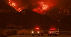 Evacuations ordered as Line Fire burns foothills of national forest east of L.A.