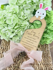 Easter Bunny Magic Key Door Hanger – Bunny Key Easter Decoration – Easter Eve Tradition – Bunny Stop Here Door Sign - Etsy Canada
