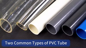 uxcell 2pcs Clear Rigid PVC Pipe 19/32"(15mm) ID x 5/8"(16mm) x 2ft Round Tube Tubing