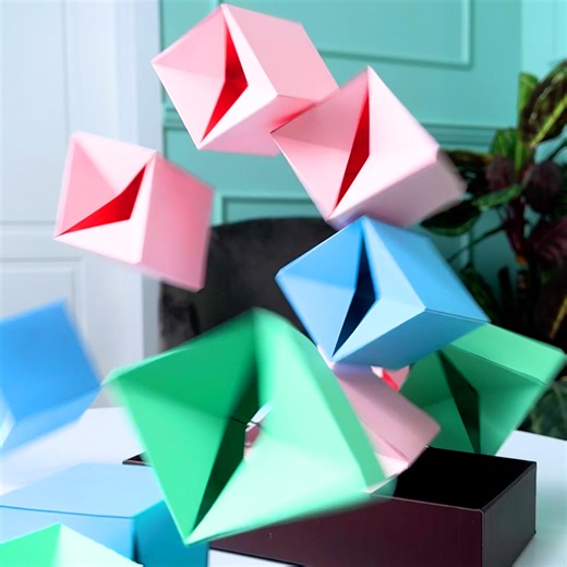 95K views · 222 reactions | Jumping cubes  | 5-Minute Crafts | Facebook