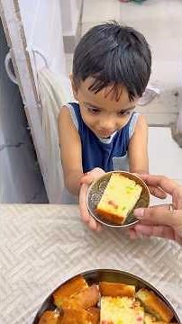 Baked his favourite cake