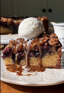 Brown Butter Blueberry Crumble Cake: Tender, Jammy, Dreamy