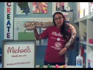 Camp Creativity: Paper Chain Snake |Michaels