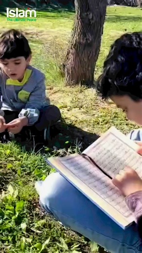 2.7K views · 285 reactions | Siblings practicing Quran in the park #quran | Islam The Ultimate Peace | Facebook