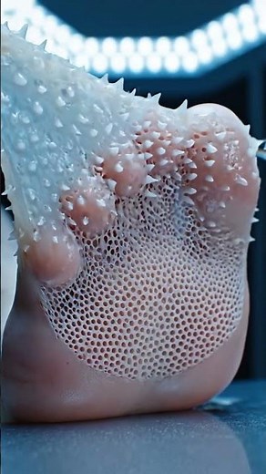 Extreme Close-Up Foot Sensation ASMR | Trypophobia Trigger