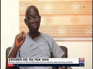 Ejisuman SHS ‘Sex Talk’ Saga - News Desk on JoyNews (11-2-20)