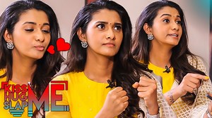 Nalla Kuthiten Pavama Iruku ya... - Priya Bhavani Shankar Plays Kiss Me😘 Hug Me🤗 Slap Me👋 | KHS | Behindwoods