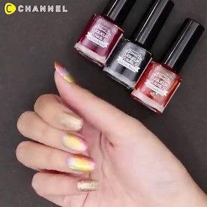 156K views · 2K reactions | Colorful Stained Glass Window Nail Art via C CHANNEL Beauty. To watch more videos, download the C CHANNEL app from the App Store or google play store! :) | C Channel | Facebook