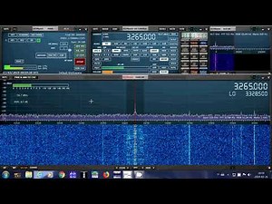 WBCQ 3265 kHz shortwave received on SDRplay RSP1A Receiver