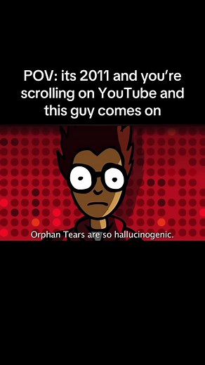 Such a good era of YouTube /// Your favorite Martian - Orpahn tears. #yourfavoritemartian #orphantears #youtube #2011throwbacks #2011