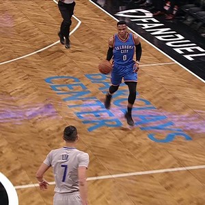 There goes that man again... Russell Westbrook racks up 25 points, 19 assists & 12 rebounds for his amazing 33rd triple-double of the season! | NBA