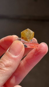 45 reactions | Chrysoberyl twin from Espírito Santo, Brazil $200 | Patrick Arkfeld | Facebook