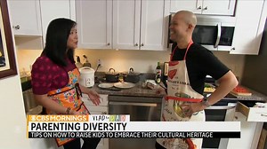 13K views · 327 reactions | Soon-to-be dad Vladimir Duthiers wants to raise his daughter to embrace her diverse heritage. Weijia Jiang shared with him how she is raising her kids to feel comfortable in their identities through tradition, food and language: “Language is a gift that you can give your children.” https://cbsn.ws/3Xu3DiG | CBS Mornings | Facebook