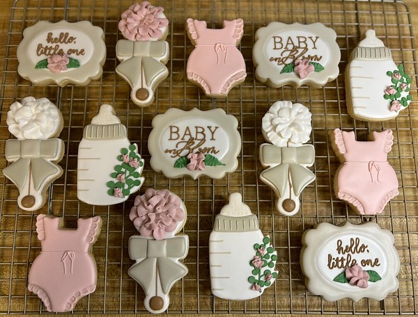 Custom Baby Shower Sugar Cookies - Etsy